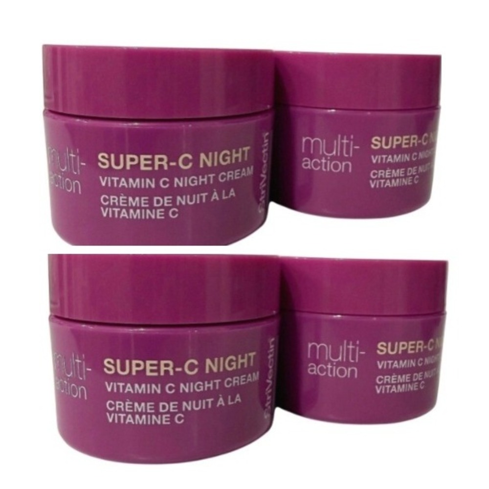 4 pack 4 oz StriVectin Multi-Action Super-C Vitamin C Night Cream 1oz ea= 4 oz